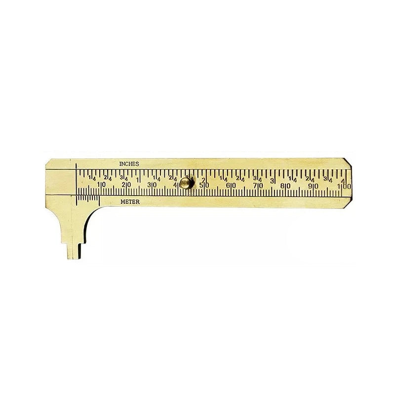 Mini  Brass Metric Imperial MM INCH Small Portale Tool