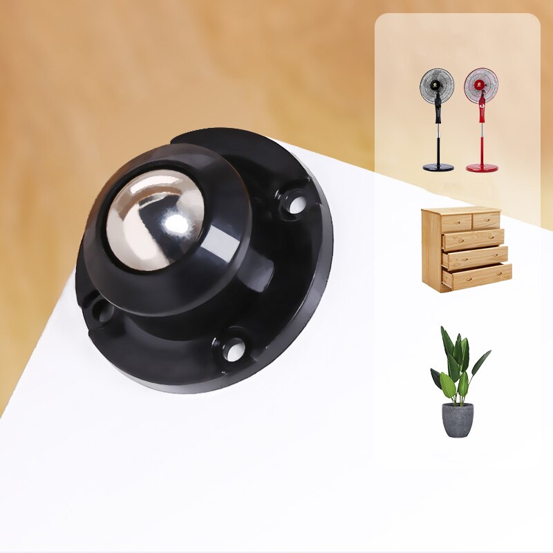 Self Adhesive Caster Mini Swivel Wheels Stainless Steel Universal - enoughdream.com