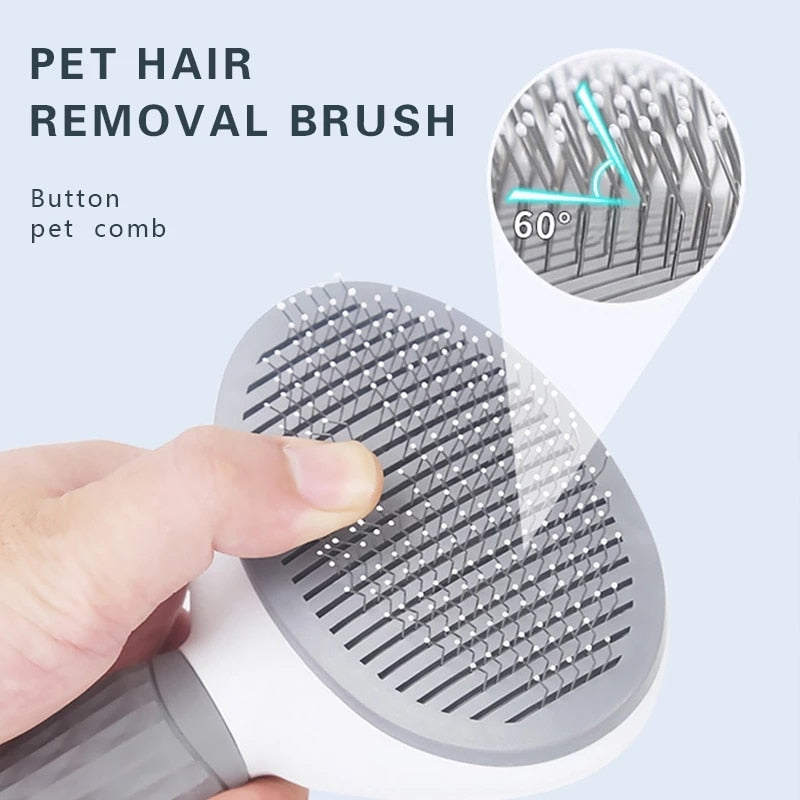 Pet Comb Stainless Steel Needle Comb Dog And Cat - enoughdream.com