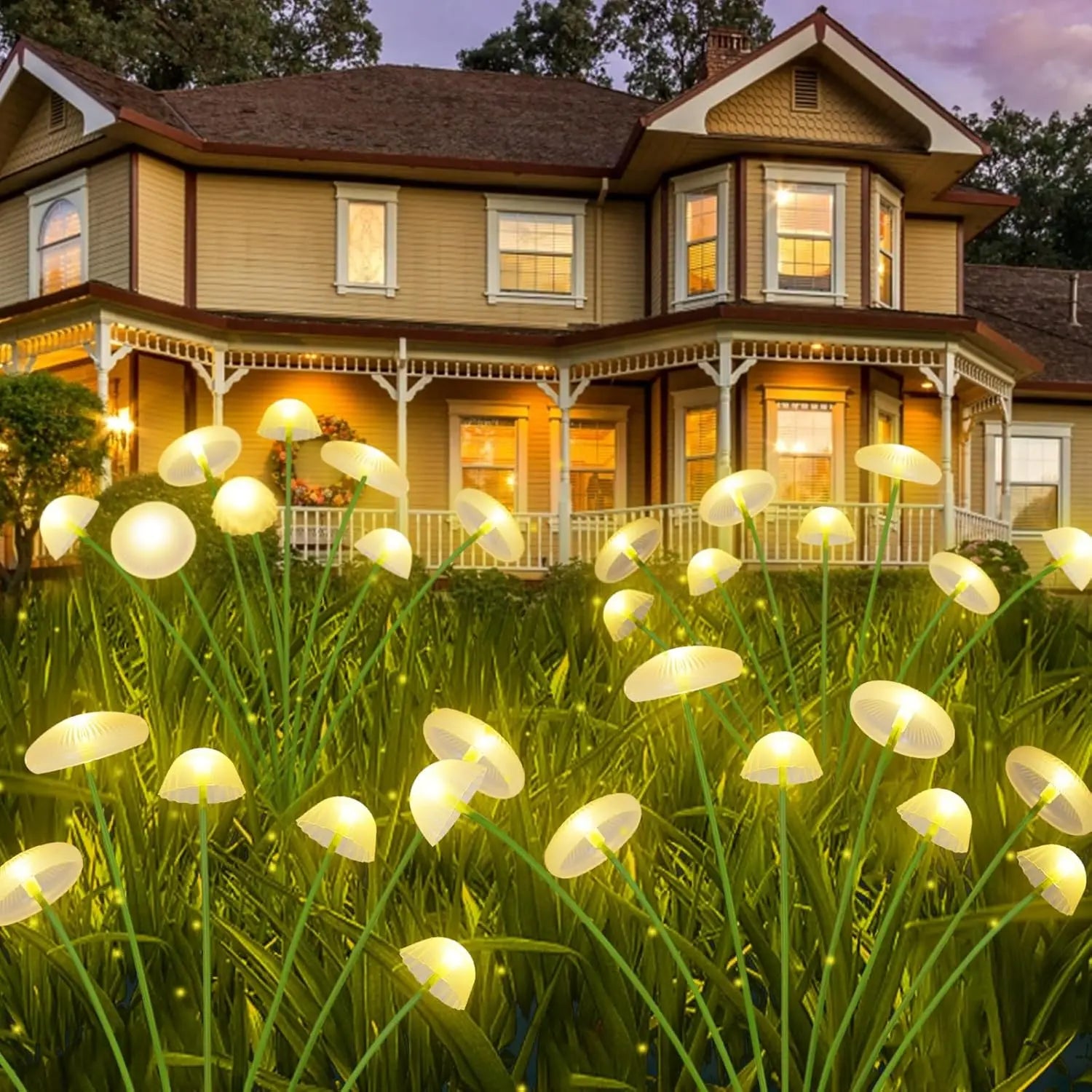 Solar Garden Lights Dual Mode LED  for Garden Ambiance