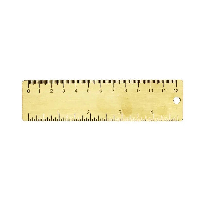 Mini  Brass Metric Imperial MM INCH Small Portale Tool