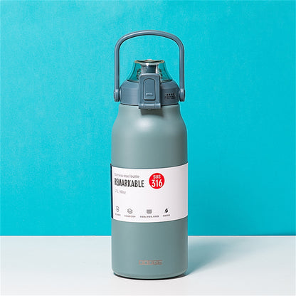 Large Capacity Thermo Bottle Stainless Steel Thermos - enoughdream.com