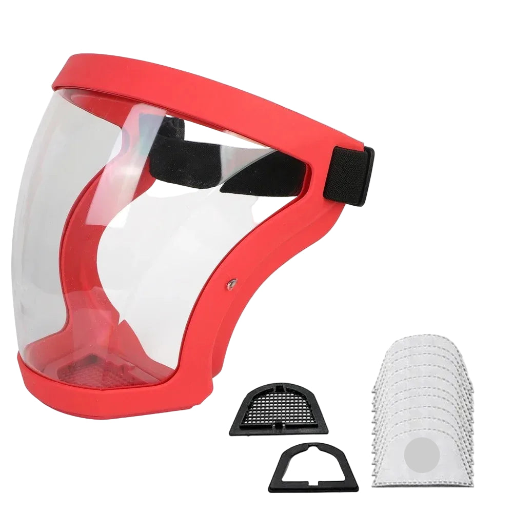 Face Shield Mask Transparent Head Eye Safety Protective  Tools