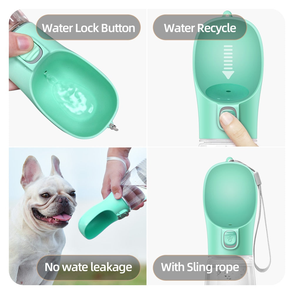 Portable Dog Water Bottle For Small Large Dogs Cat - enoughdream.com