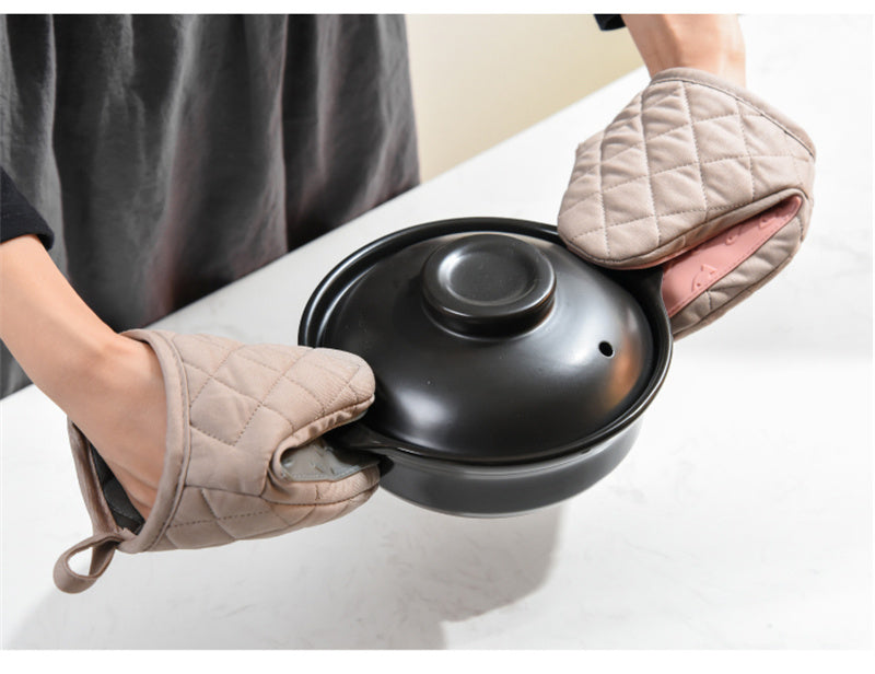 Fish  Shaped Silicone Anti Scald Oven Gloves Kitchen