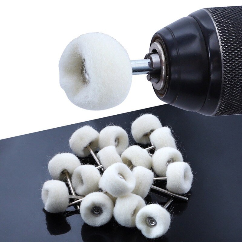 Fine Shank Wool Polishing Head Grinding Jewelry Metals - enoughdream.com