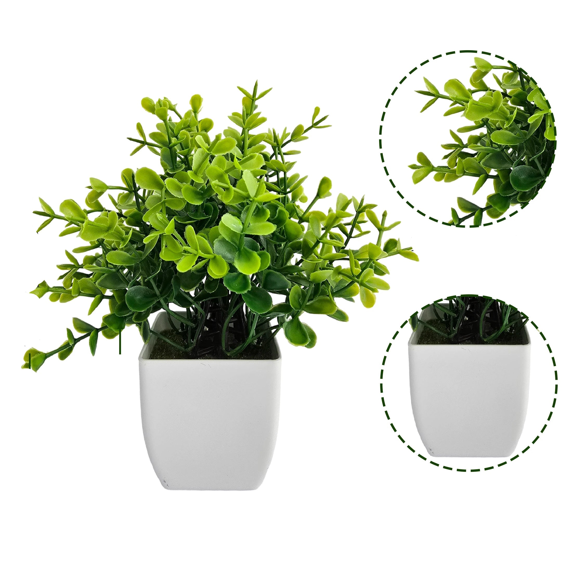 Artificial Christmas Tree, Green Potted Plants, Kitchen