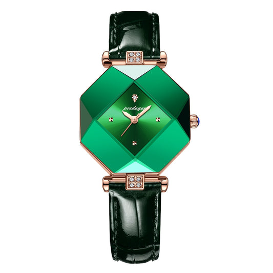 Ladies Luxury Diamond Quartz Waterproof Watch-POEDAGAR - enoughdream.com