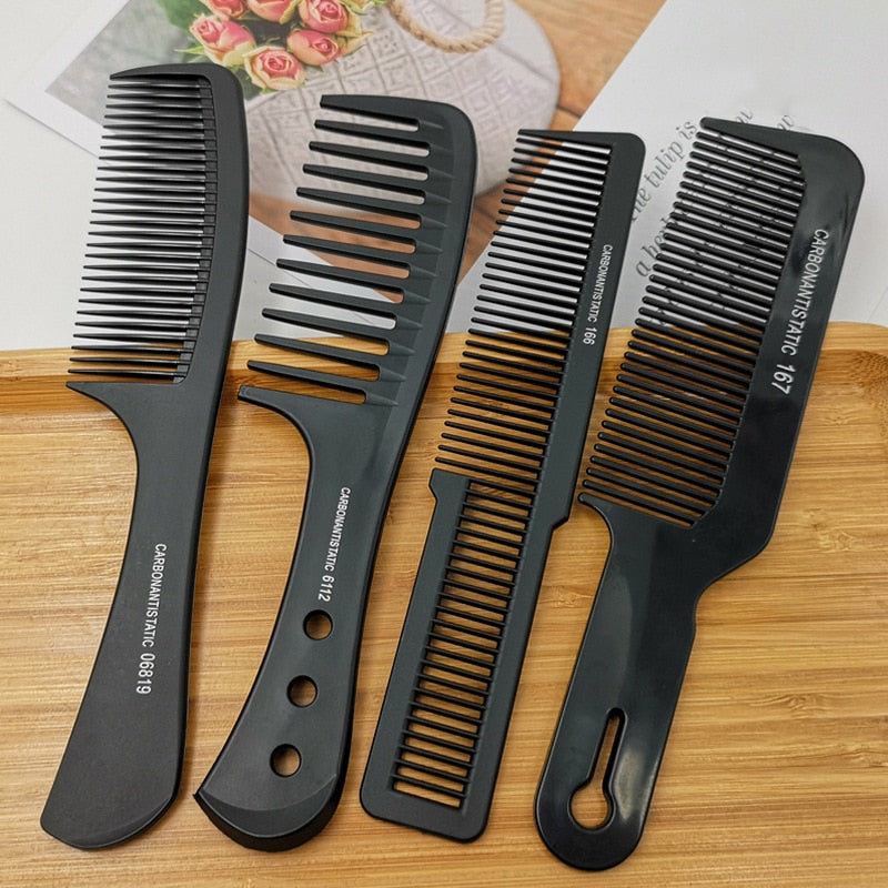 Comb Plastic Barber Comb Black - enoughdream.com