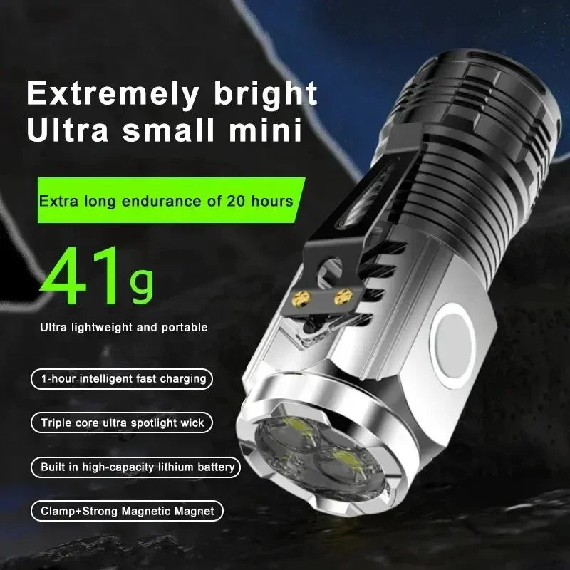 LED Super Bright Flashlight Portable Mini Burst Flash