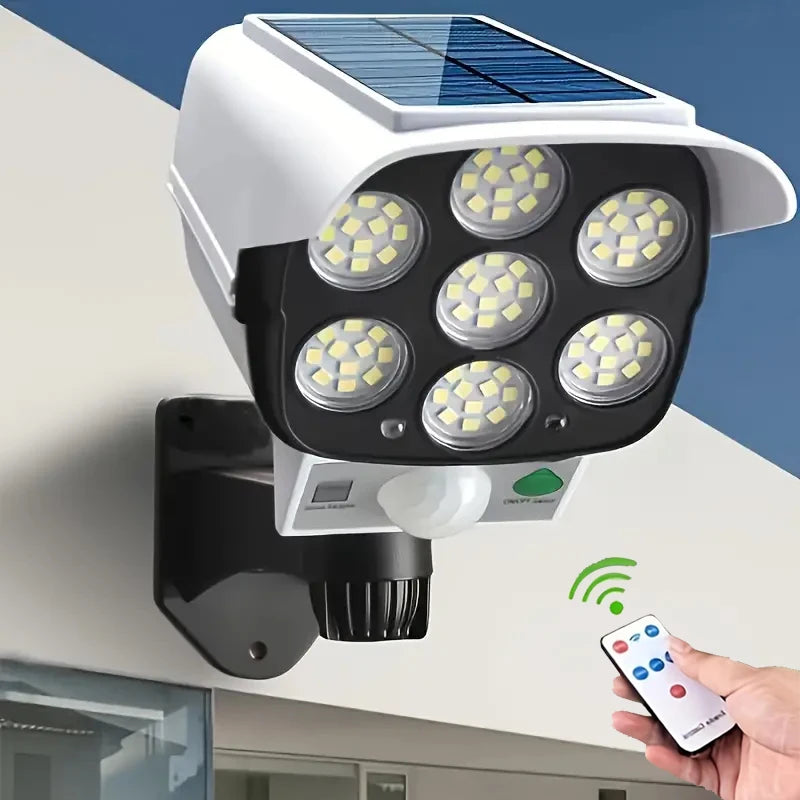 Motion Sensor LED Light Outdoor Camera Wireless Security Floodlights