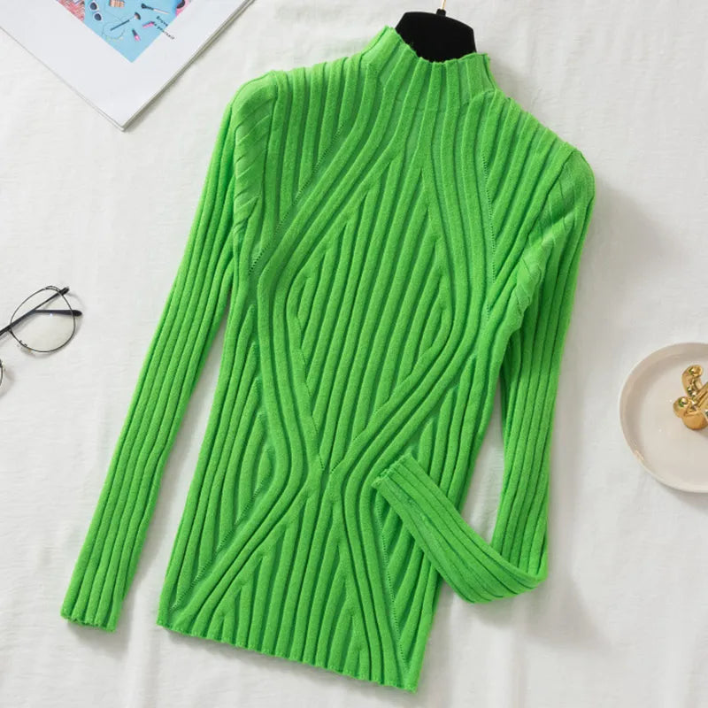 Knitted Sweater Women Pullover 2023 - enoughdream.com