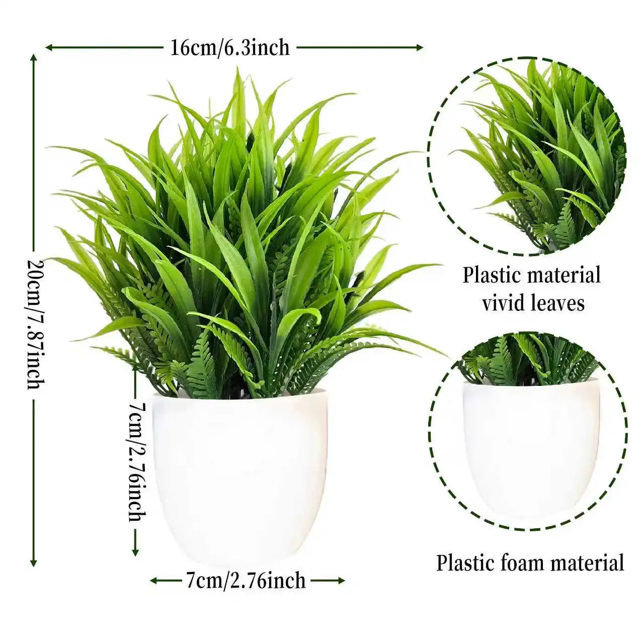 Artificial Christmas Tree, Green Potted Plants, Kitchen