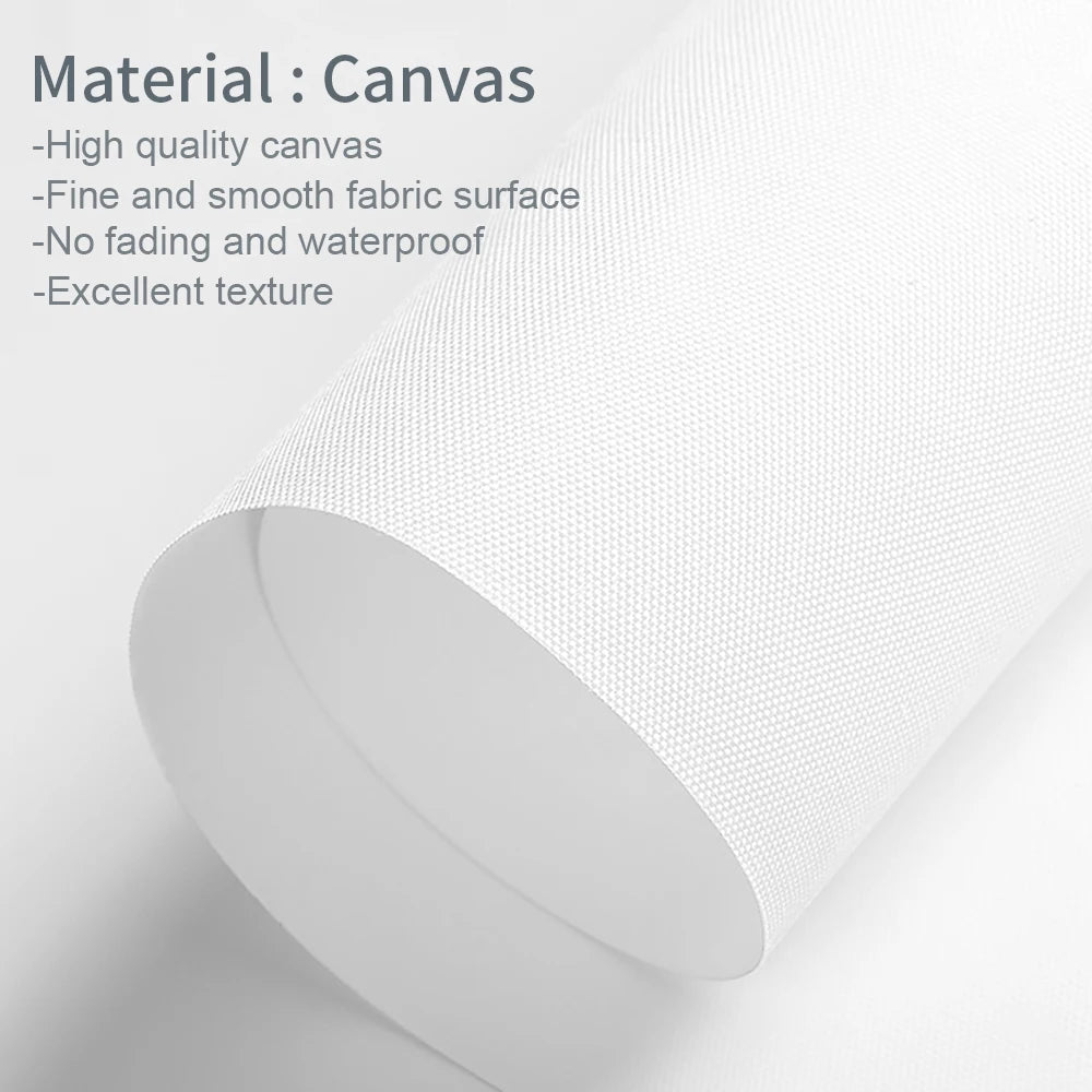 Nordic Beige Peony Flowers Canvas Painting Modern Floral Decoration