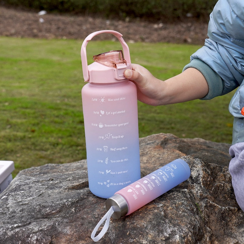 3PCS Sports Water Bottle, Perfect For Office, School - enoughdream.com