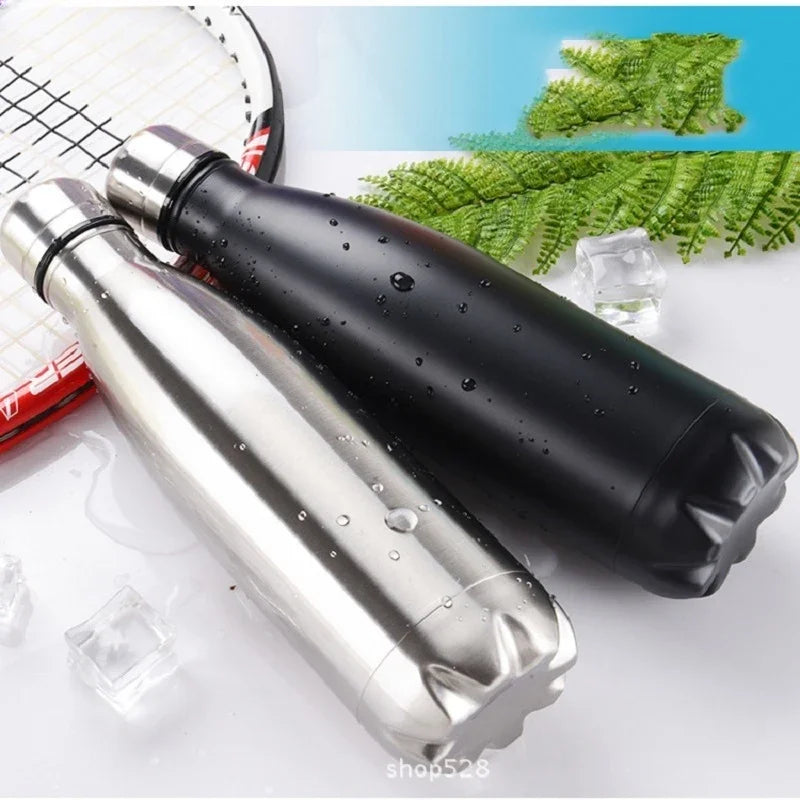 Stainless Steel Insulated Vacuum Thermos Water Bottle Double Wall BPA Free Bottles for Sports Bottles