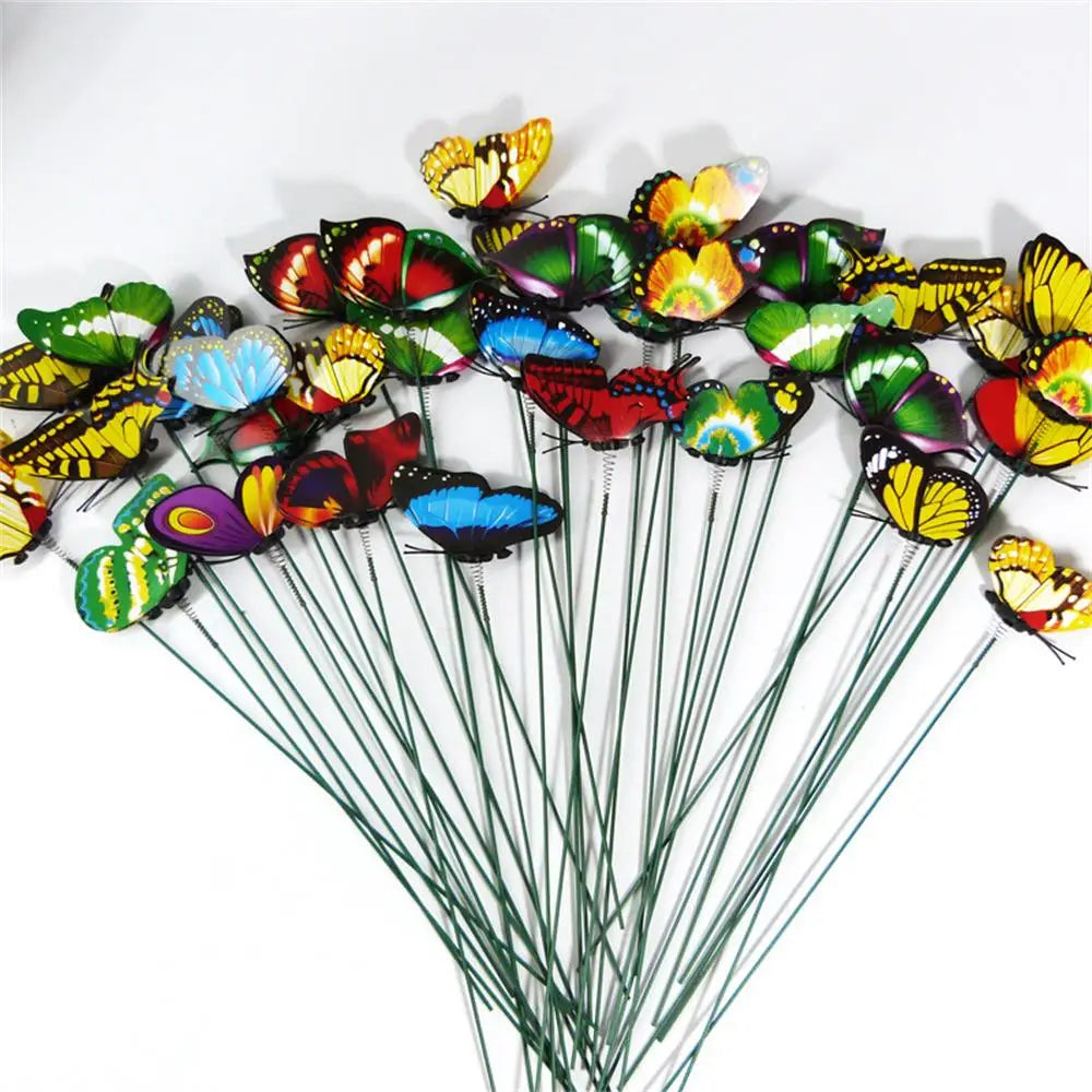 3DThree-Dimensional PVC Simulation Butterfly Outdoor Garden Decoration