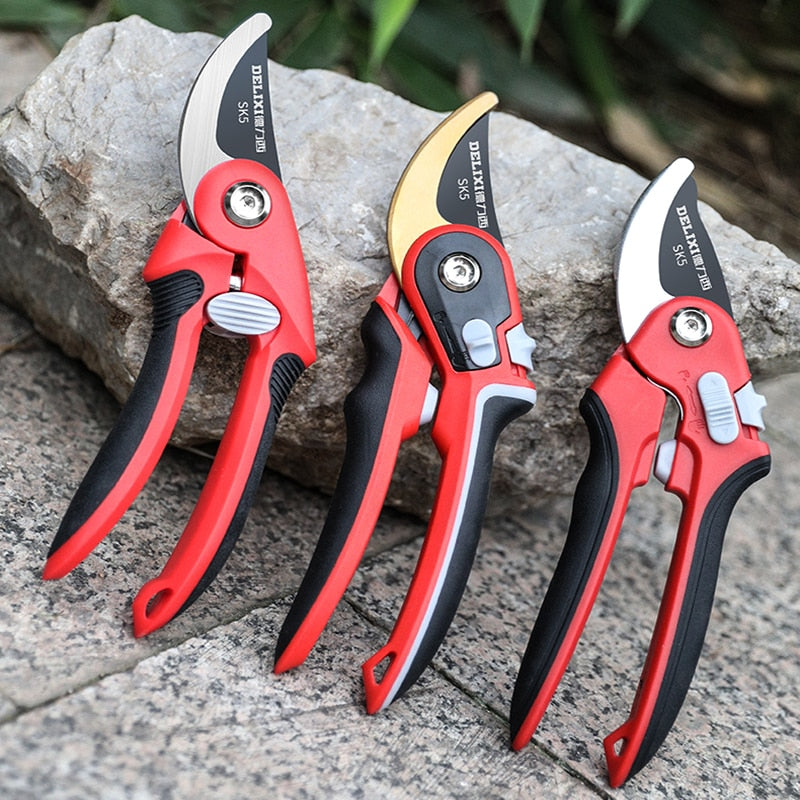 Delixi SK5 Steel Gardening Fruit Tree Pruning Shears Garden - enoughdream.com
