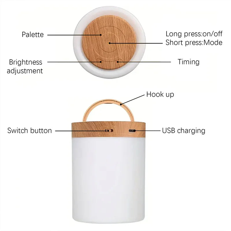 Portable Touch Control Table Lamp