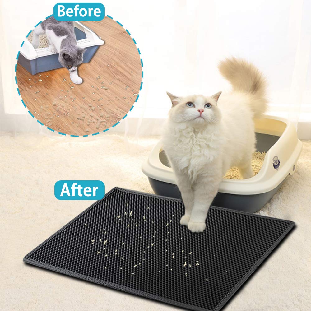 Cat Litter Mat With Gift Double Layer Waterproof Pet Litter Box - enoughdream.com