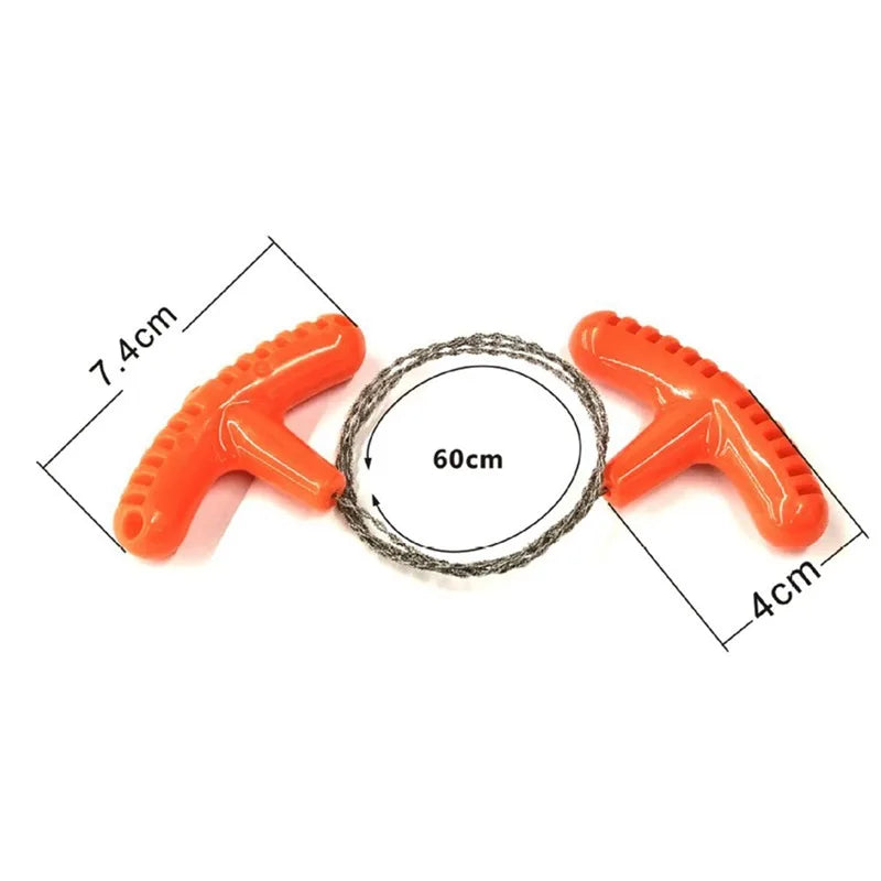 Camping Hiking Pocket Manual Cutting Chain Saws Survive Tool