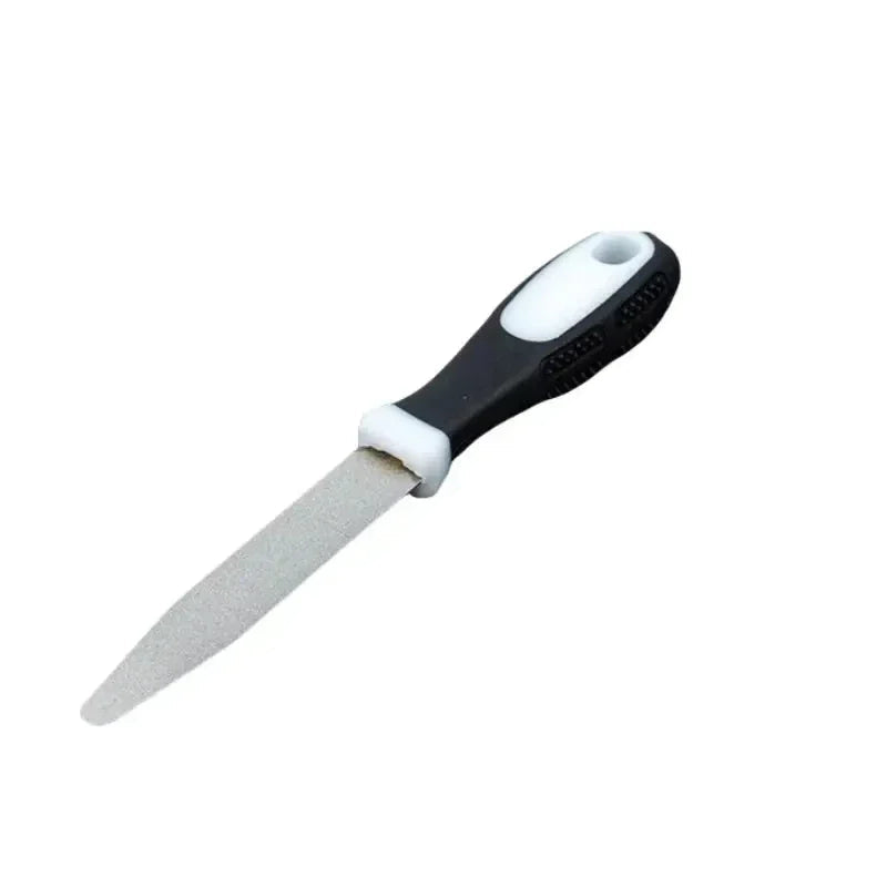 Diamond sharpening stone with one stone and two birds