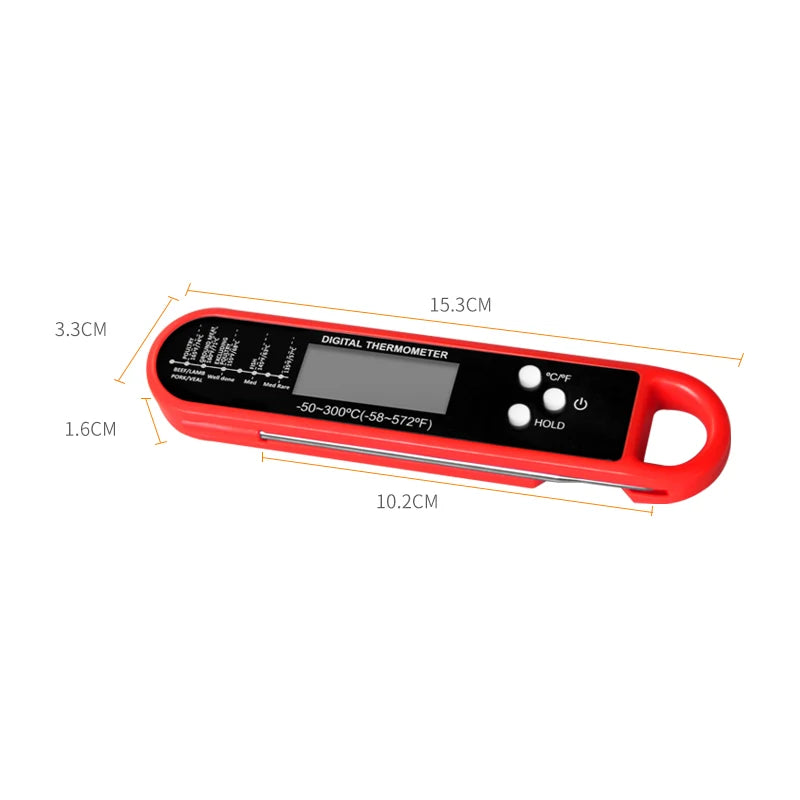 Digital thermometer, instant reading with high precision in water testing