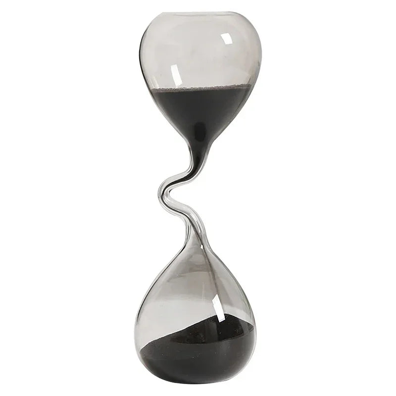 Hourglass curve design -  black modern style