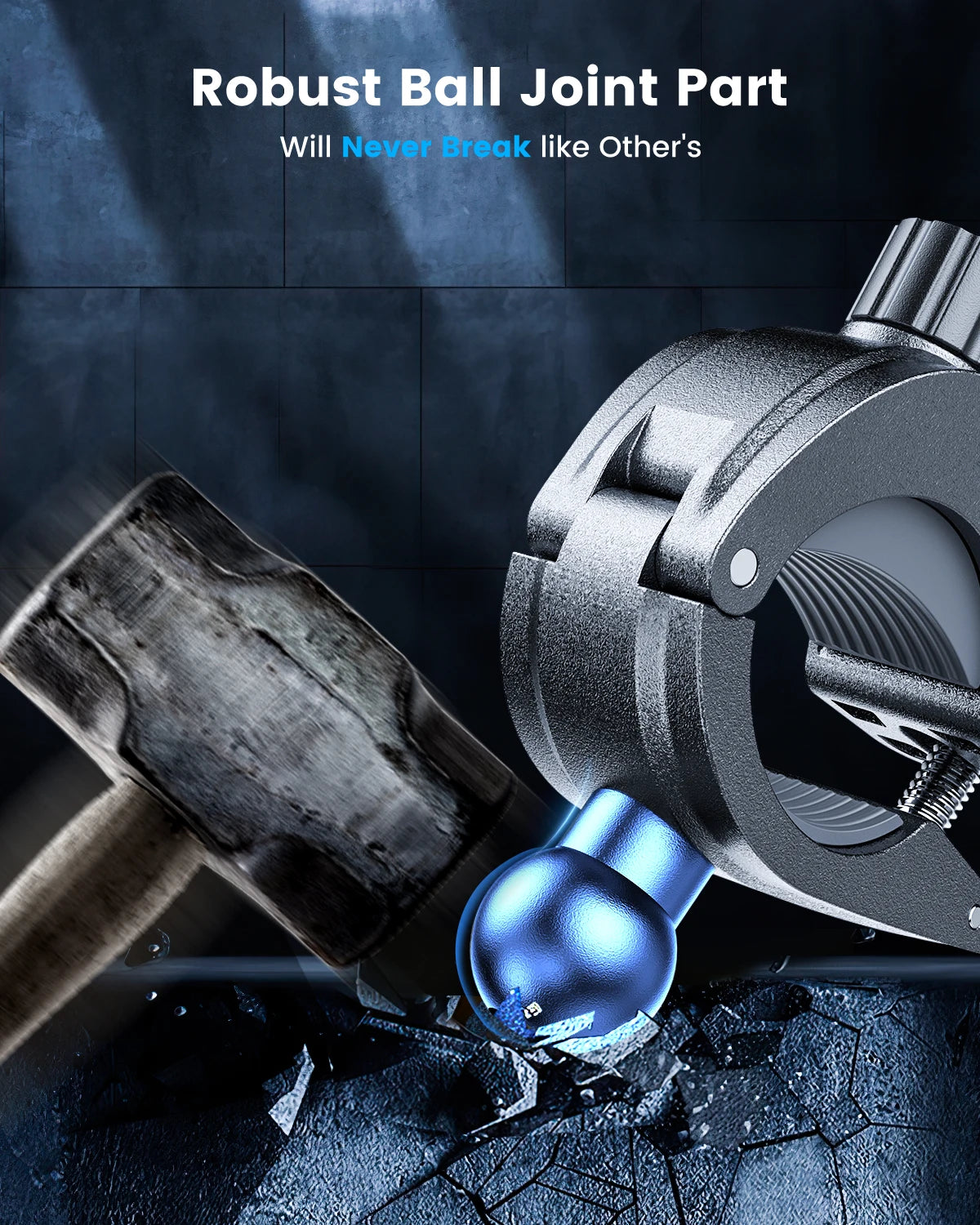 Joyroom Universal Bike Phone Holder 360° - View Bicycle Phone Holder for 4.7-7