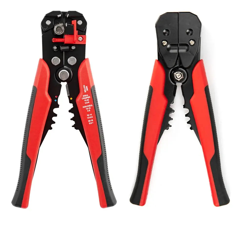 Automatic adjustable cable cutter crimper, multifunctional wire stripper