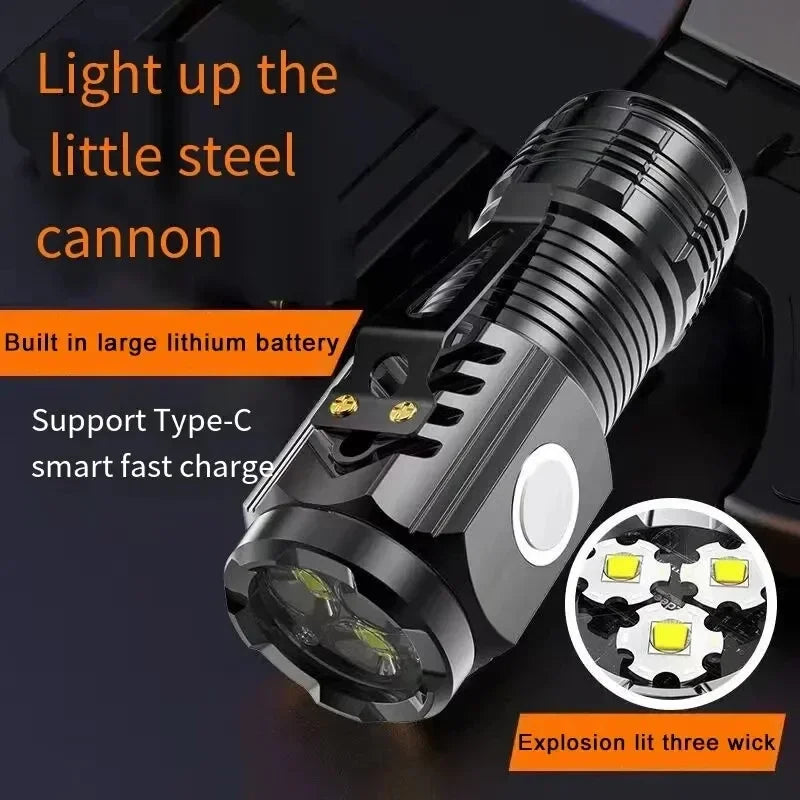 LED Super Bright Flashlight Portable Mini Burst Flash
