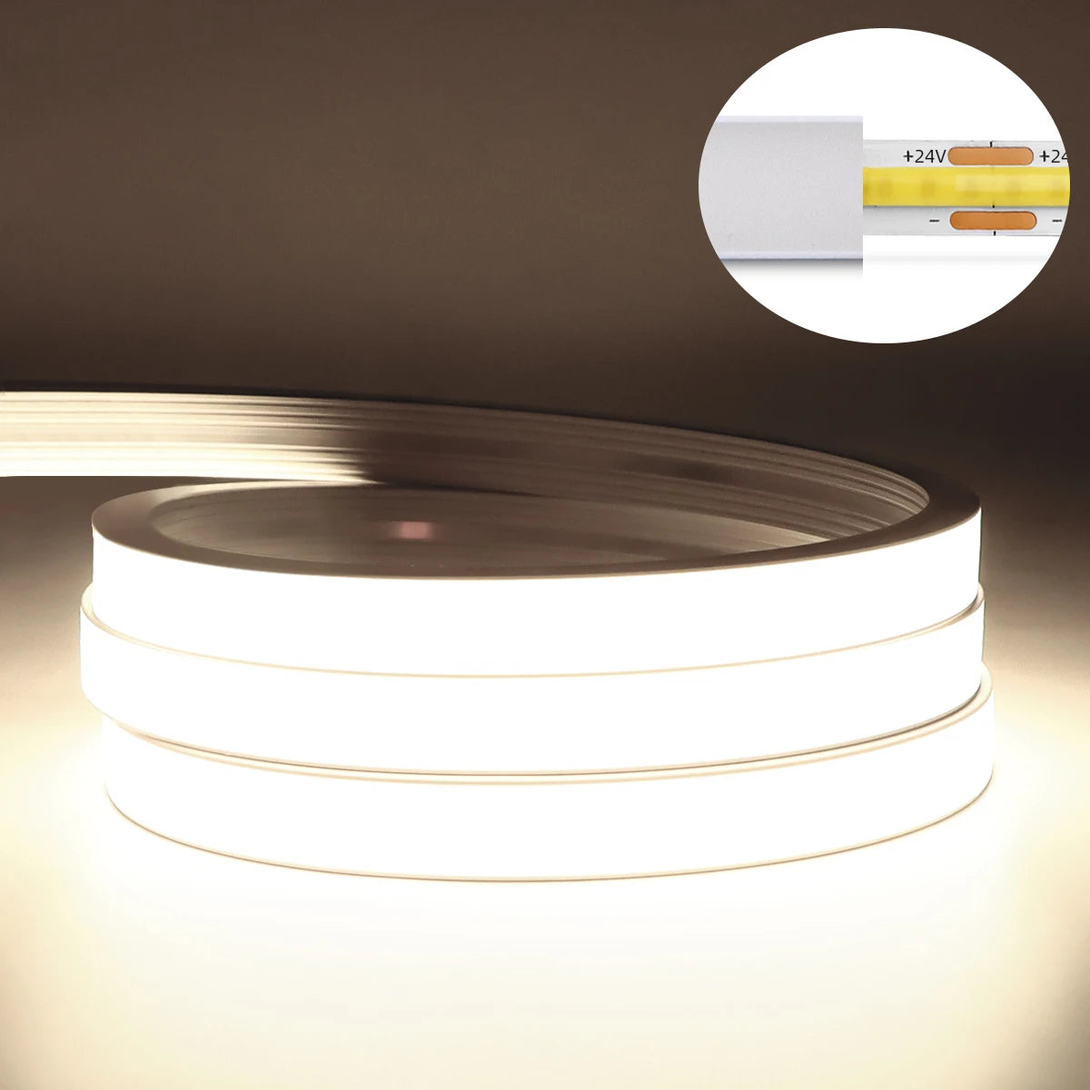 Tuya Smart WiFi COB Neon LED Strip Light 320leds