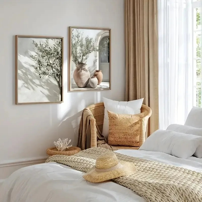 Tree Canvas Art Print Botanical Antique Wall Art Poster Decor