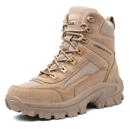 Men Tactical Boots Army Boots Mens Military Desert Waterproof - enoughdream.com