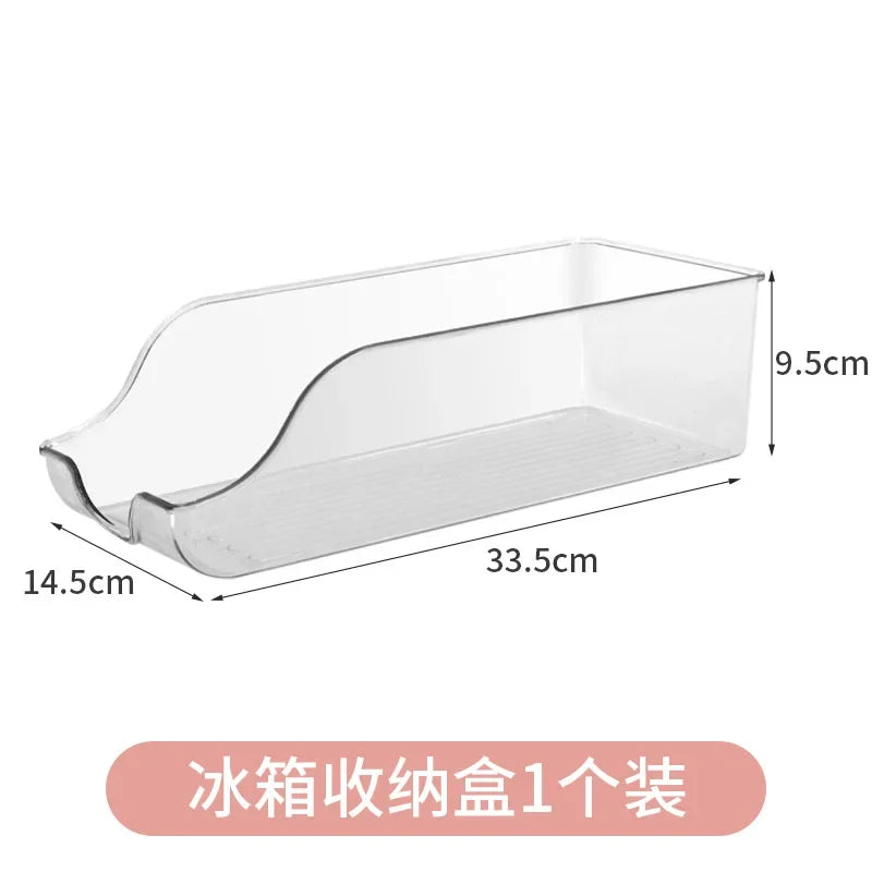 Organizer for geladeira and freezer refrigerant cans kitchen accessories