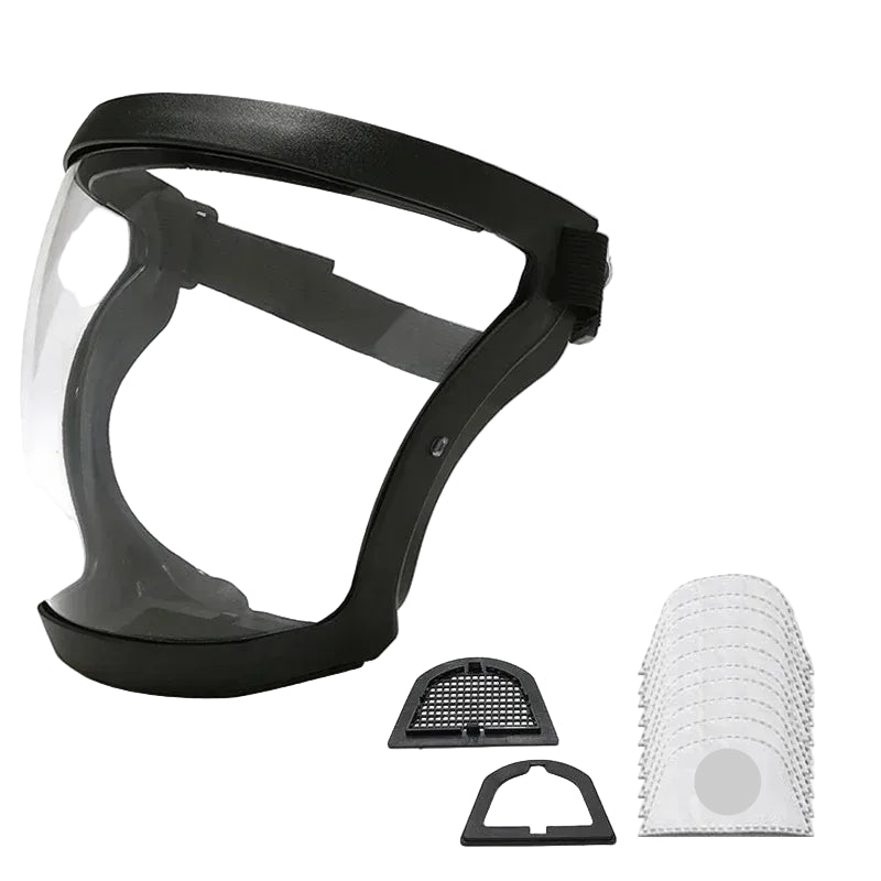 Face Shield Mask Transparent Head Eye Safety Protective  Tools