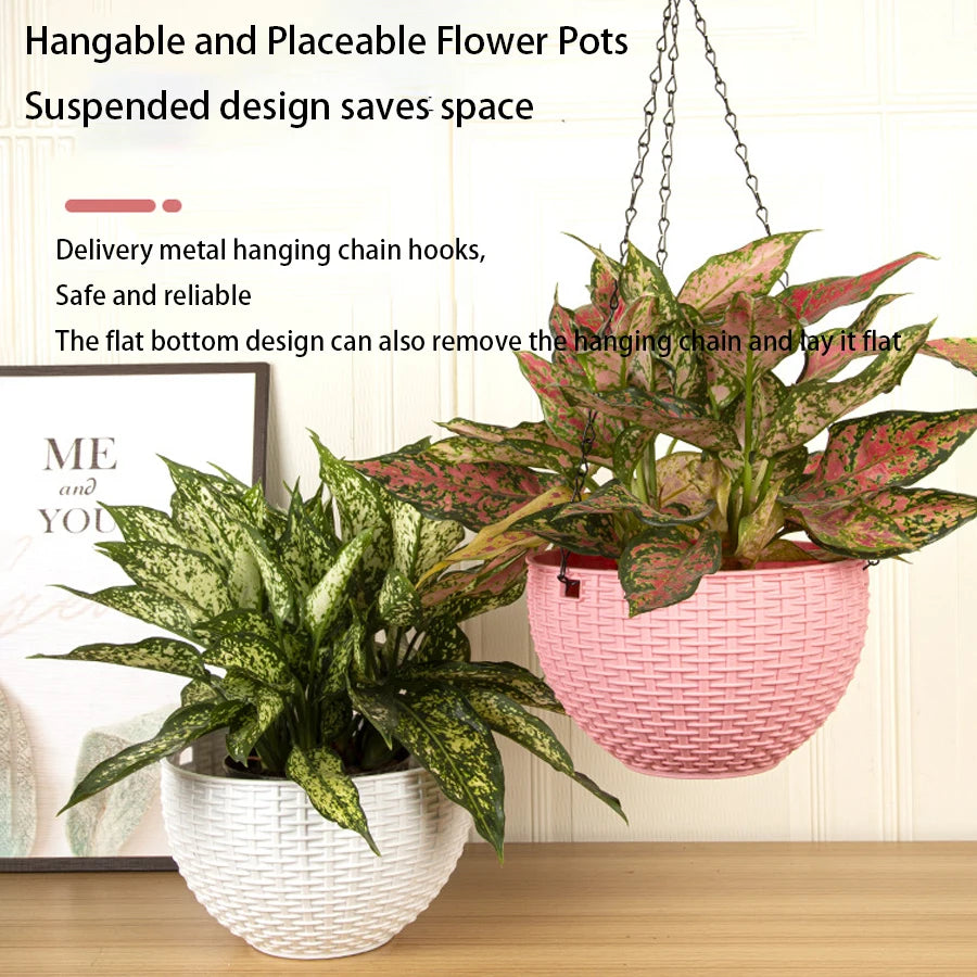 European Style Honeycomb Pattern Imitation Rattan Hanging