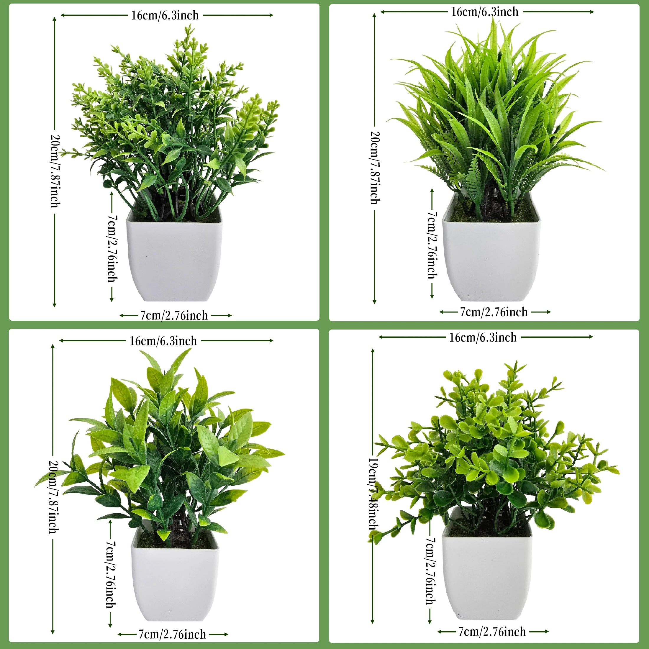 Artificial Christmas Tree, Green Potted Plants, Kitchen