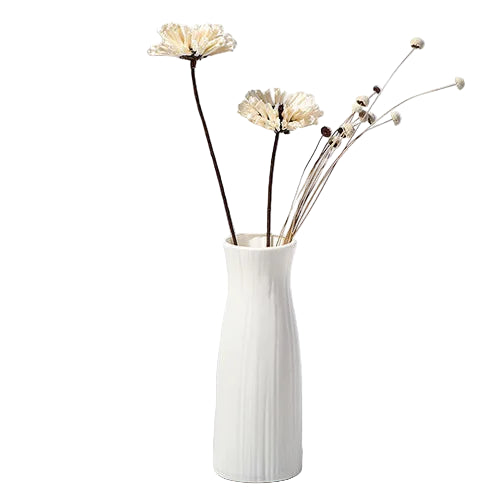 Nordic Plastic Vase -  Pot Storage for  Home Decorations Ornaments