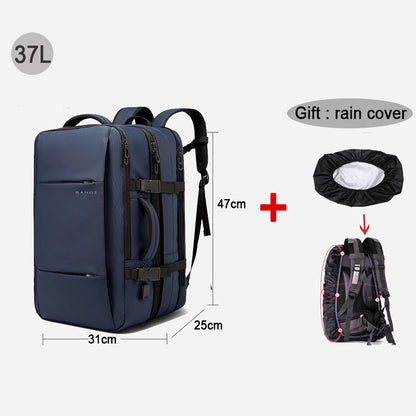 Travel Backpack Men Business Aesthetic Backpack School Expandable USB - enoughdream.com