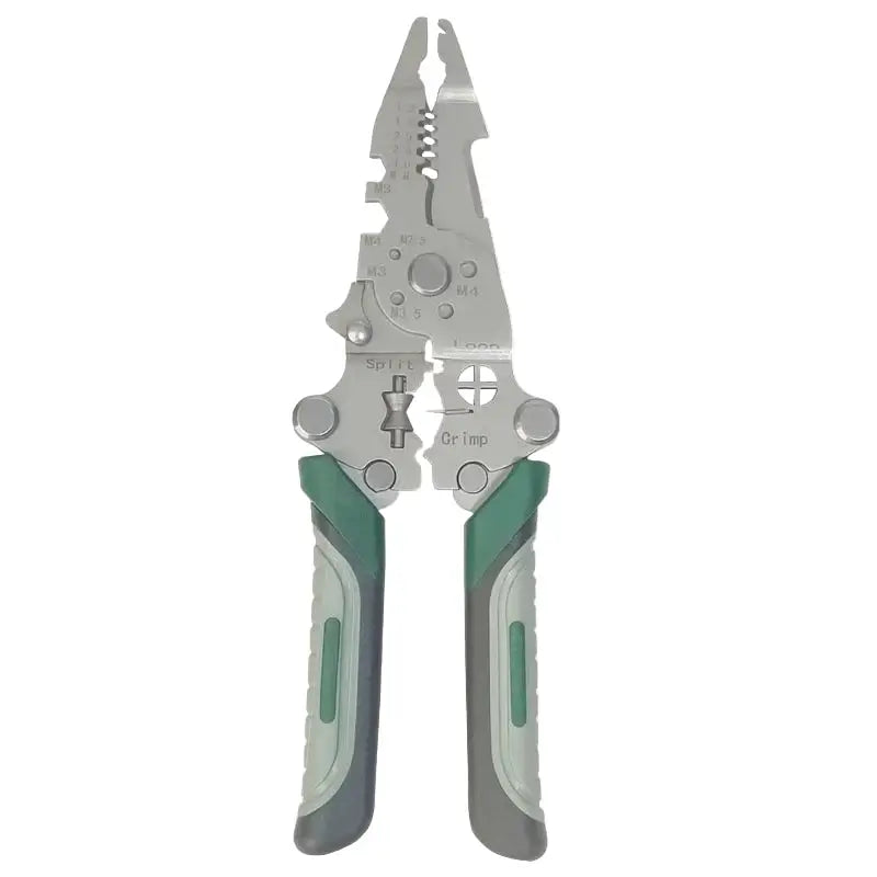 Multifunctional foldable wire stripper -  crimping pliers