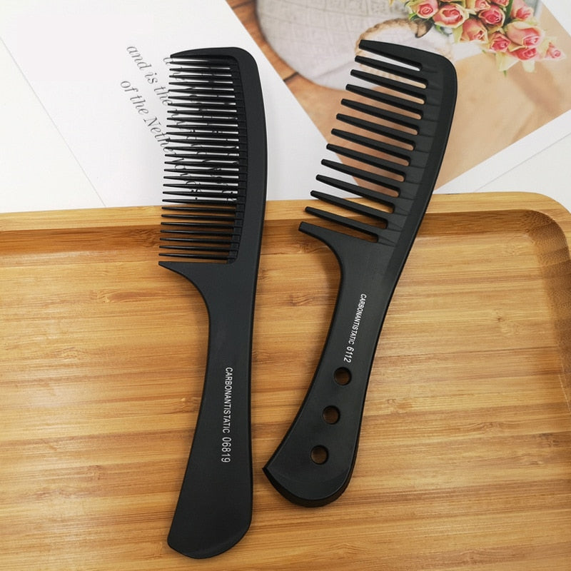 Comb Plastic Barber Comb Black - enoughdream.com