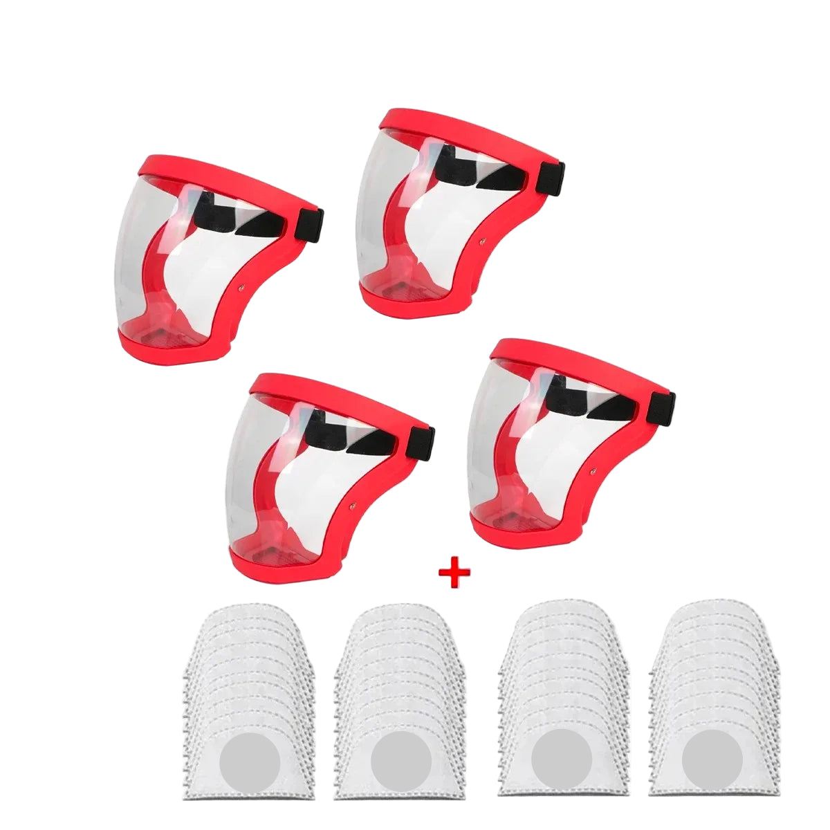 Face Shield Mask Transparent Head Eye Safety Protective  Tools