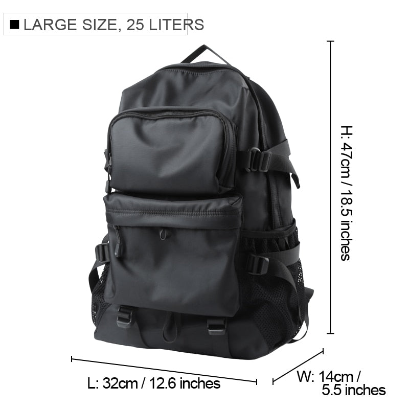 Sell Well Casual Street Style Male Backpack Large Capacity 17inch Laptop - enoughdream.com