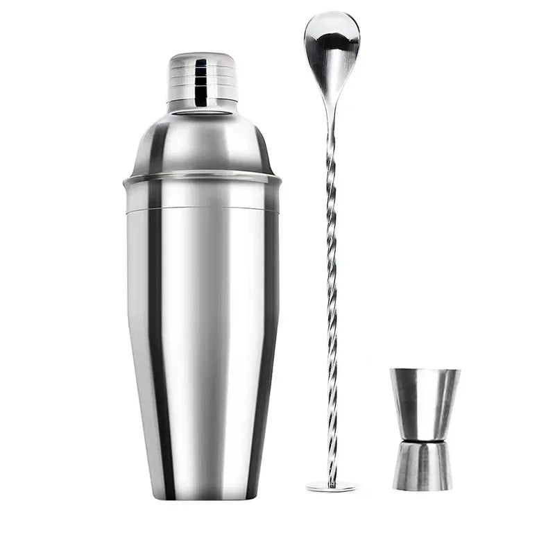 Stainless steel shaker set with 1/3/6/9/11 pieces Boston shaker, bar utensils