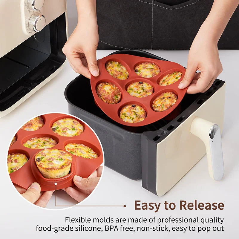 Silicone Muffin Pans Air Fryer Mould