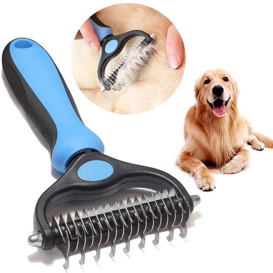 Professional Pet Deshedding Brush Dog Hair Remover Pet - enoughdream.com