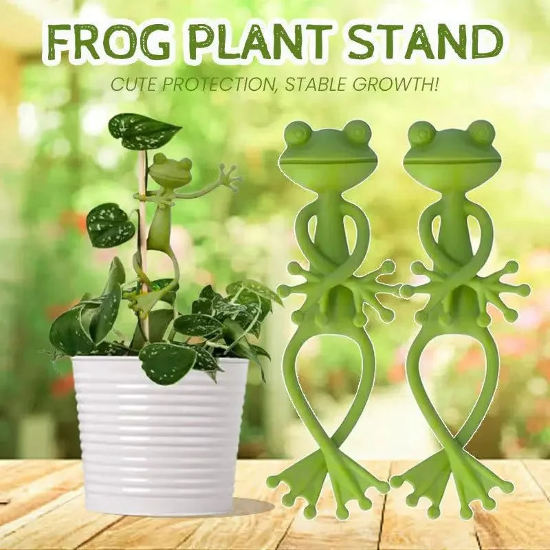 Frog Shaped Plant Tie Reusable Cable Wire Garden Plant
