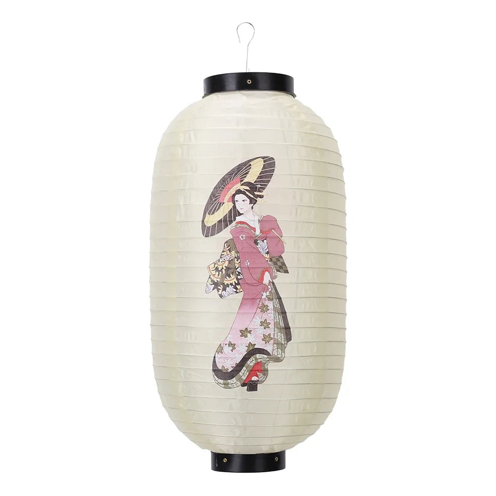 Japanese Lantern Waterproof Traditional Decoration 10 Inch