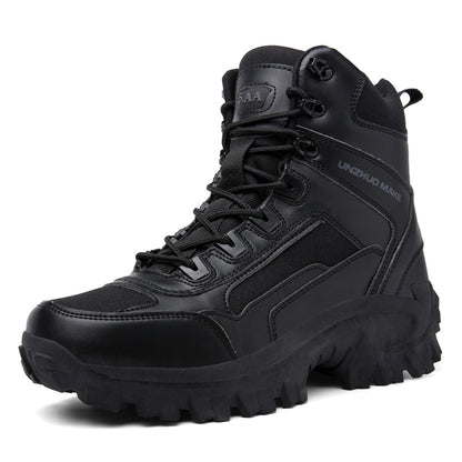 Men Tactical Boots Army Boots Mens Military Desert Waterproof - enoughdream.com